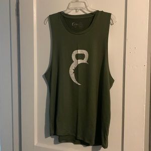 Zyia green kettlebell tank NWT